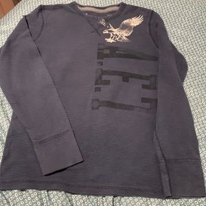 American Eagle long sleeve ribbed tee